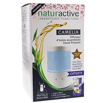 NATURACTIVE Diffuseur d'huiles essentielles ''Camelia''
