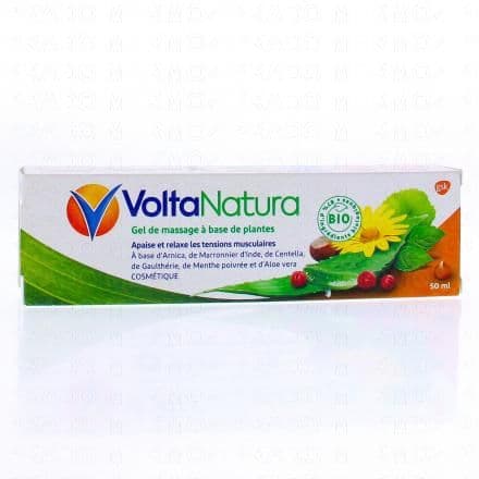 VOLTANATURA Gel de massage à base de plantes bio 50ml